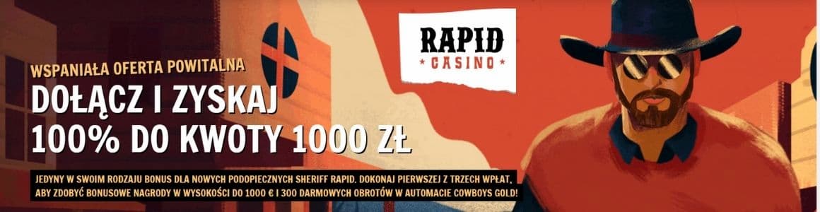 Rapid casino welcome bonus